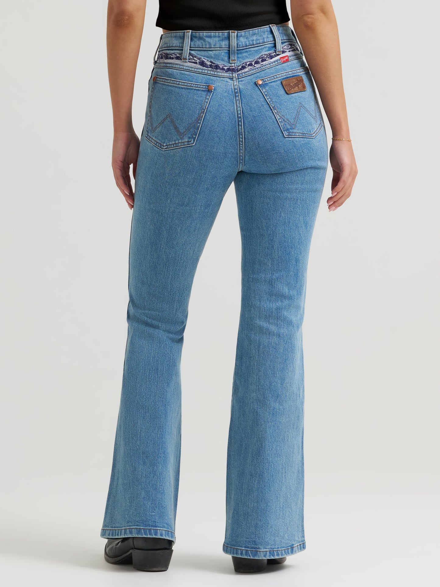Womens Bailey Flare Beer Wash
