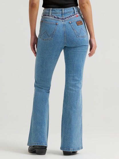 Womens Bailey Flare Beer Wash