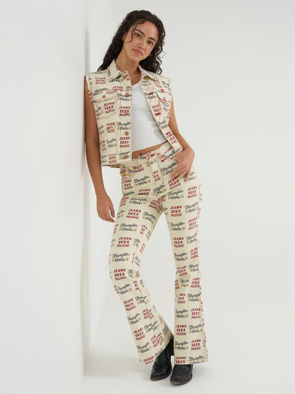 Women Bailey Flare Printed
