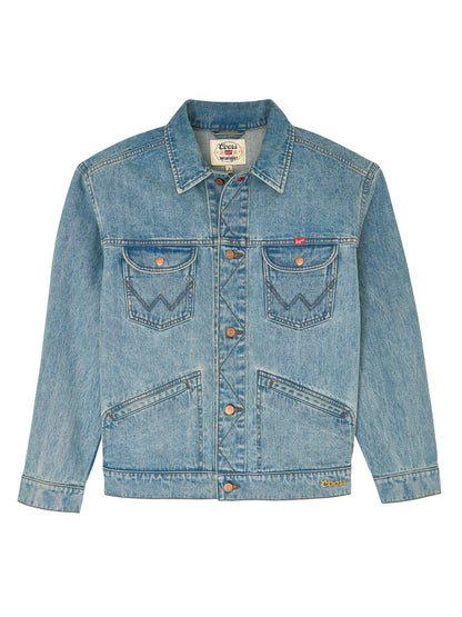 Beer Washed Embroidery Jacket