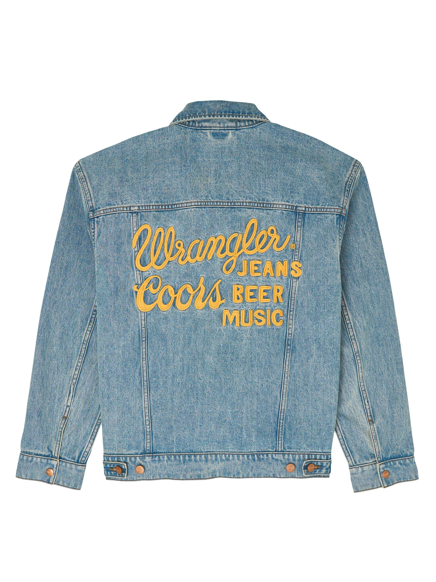 Beer Washed Embroidery Jacket