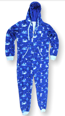 Coors Light Onesie - bleu
